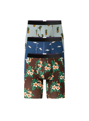 UltraModal™ Core Long Boxer Brief w/ Fly 3-Pack | Lei'd Back Pack