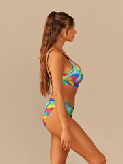 Curvy UltraModal™ FeelFree Ruched Bralette | Painted Pride