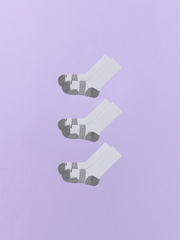 Active Crew Sock 3-Pack | Heather Grey Pack