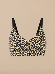 Curvy UltraModal™ FeelFree Ruched Bralette | Wild Cat