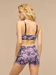 UltraModal™ FeelFree Square Neck Bralette | Purple Bloom