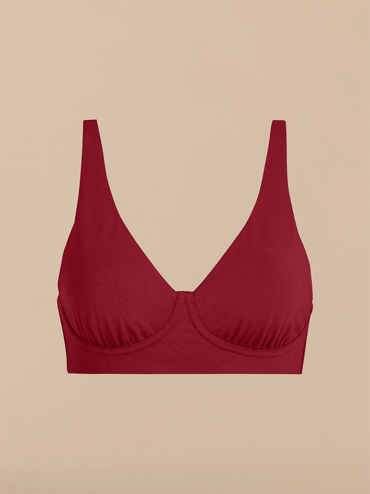 UltraModal™ FeelFree Longline Bralette | Cabernet/Cabernet