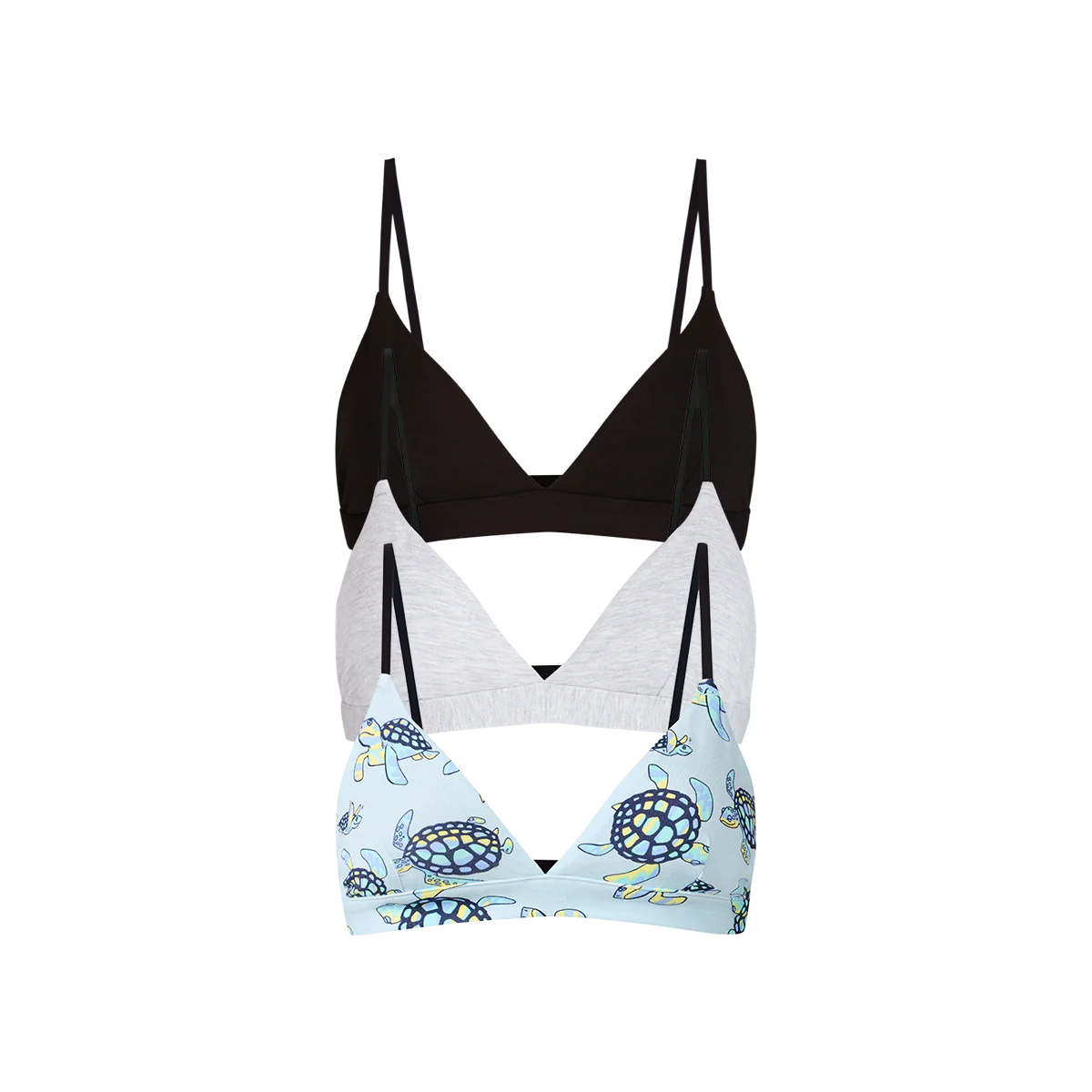 UltraModal™  FeelFree Triangle Bralette 3-Pack | Psycheshellic Pack