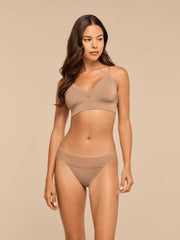 UltraModal™ Lace Plunge Bralette | Cocoa