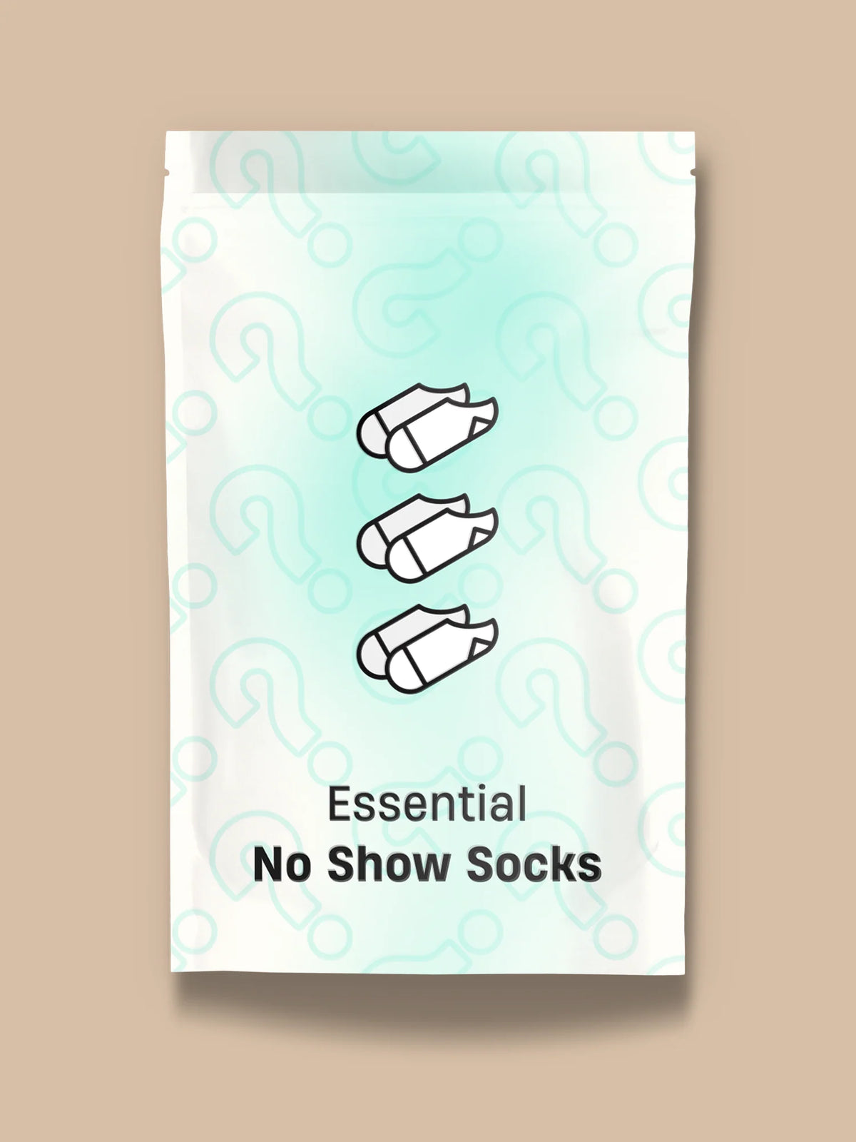 Essential No Show Sock 3-Pack | It's a Mystery!