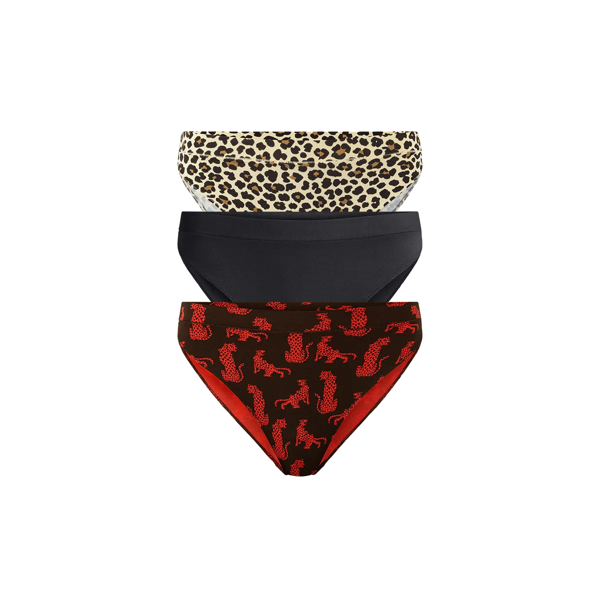 UltraModal™ FeelFree High Leg Bikini 3-Pack | Wild Cat Pack