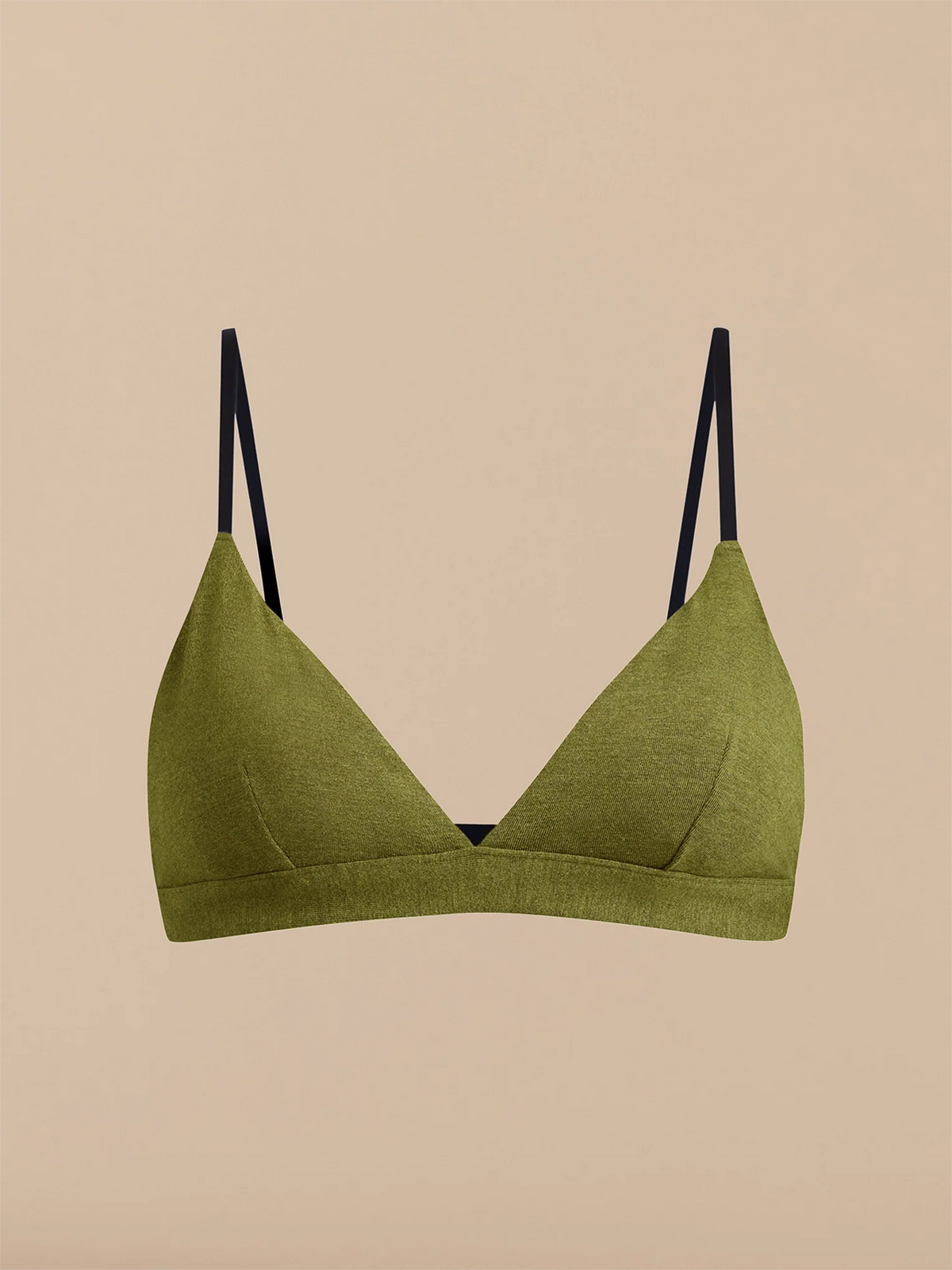 UltraModal™ FeelFree Triangle Bralette | Heather Olive