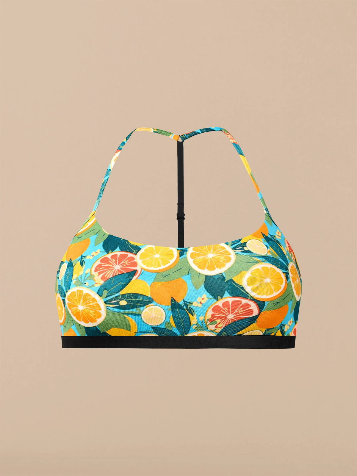 UltraModal™ Core T-Back Bralette | Sicilian Oranges