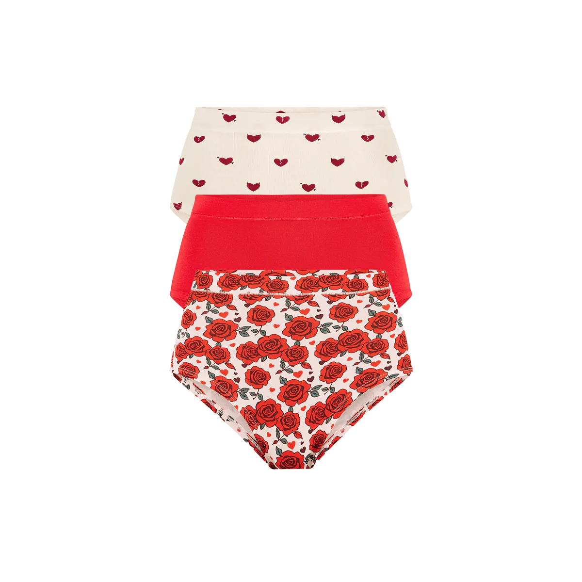UltraModal™ FeelFree High-Waisted Cheeky 3-Pack | Red Hot Pack