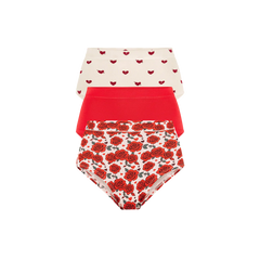 UltraModal™ FeelFree High-Waisted Cheeky 3-Pack | Red Hot Pack