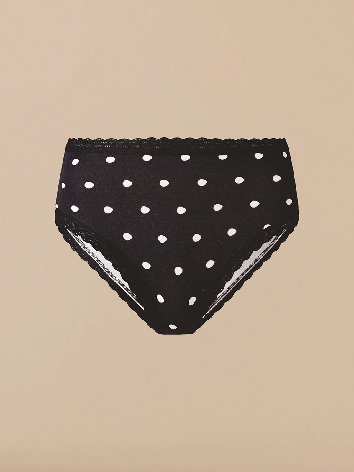 UltraModal™ Lace High-Waisted Cheeky Bikini | Polka Dots