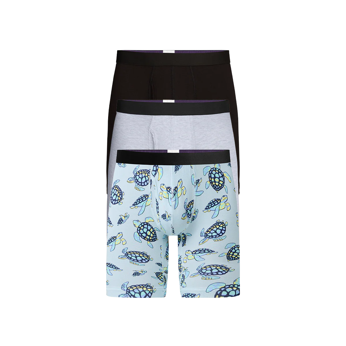 UltraModal™ Core Long Boxer Brief w/ Fly 3-Pack | Psycheshellic Pack