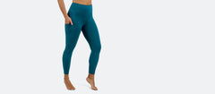 MoveMe Side Pocket Legging | Deep Sea Teal
