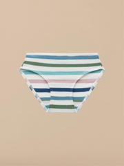UltraModal™ Kids FeelFree Girls Bikini Brief 6-Pack | Sparkle Stripe Pack