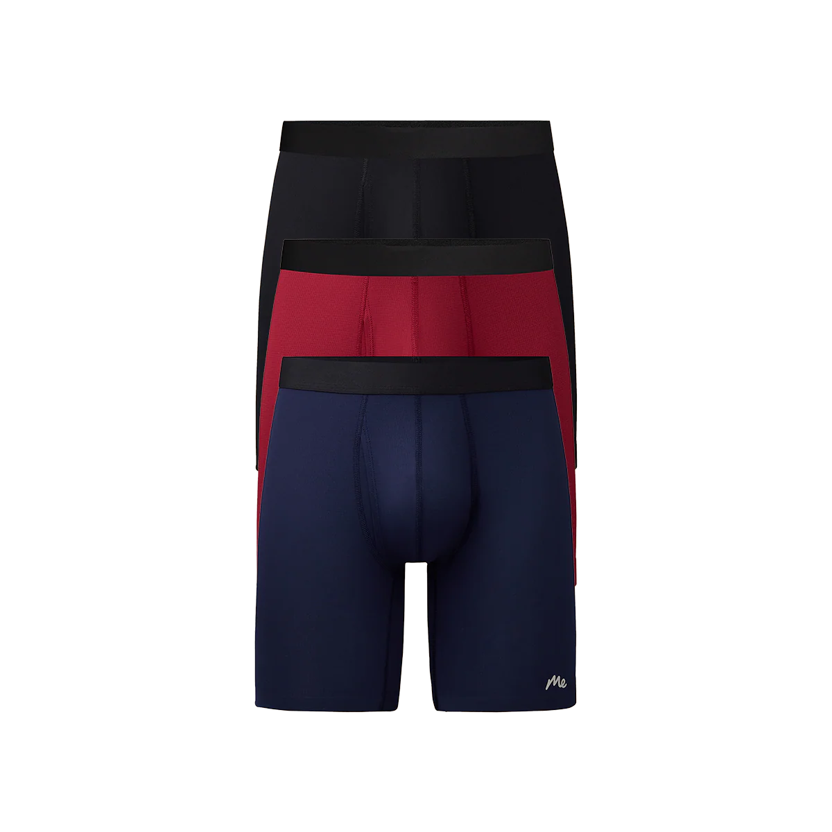 Breathe Long Boxer Brief w/ Fly 3-Pack | Classic Pack