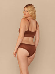UltraModal™ Lace Longline Bralette | Cedar Wood