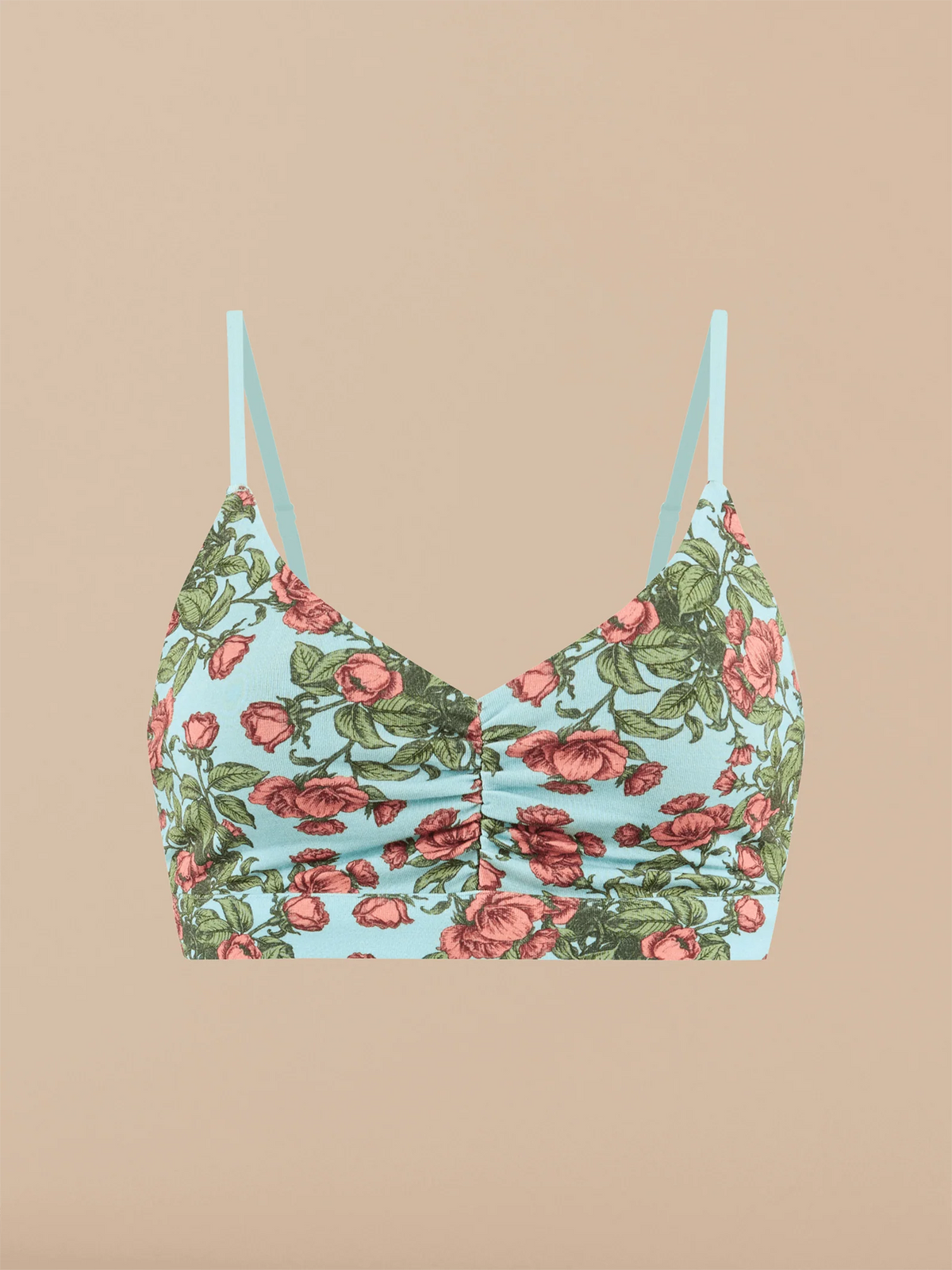 UltraModal™ FeelFree Ruched Bralette | Peonies