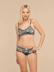 UltraModal™ FeelFree Ruched Bralette | Poolside Tiger