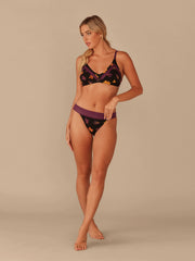 UltraModal™ Lace Triangle Bralette | Fall Leaves