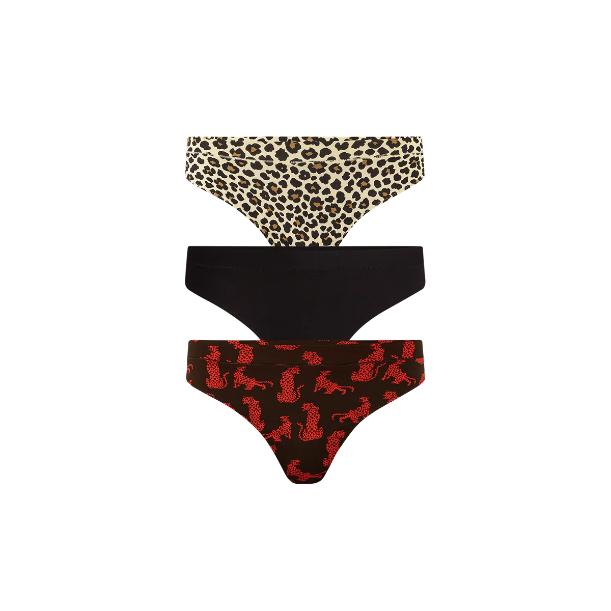 UltraModal™ FeelFree Thong 3-Pack | Wild Cat Pack