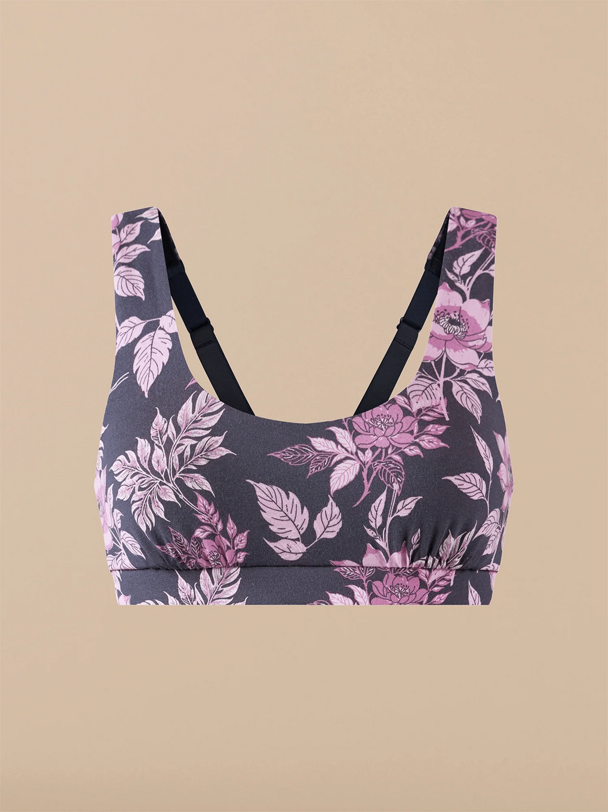 UltraModal™ FeelFree Square Neck Bralette | Purple Bloom