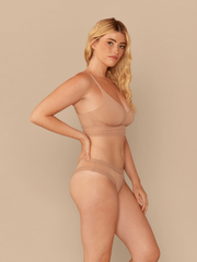 UltraModal™ Lace Longline Bralette | Sand Dune